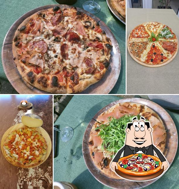 Try out pizza at la paesana