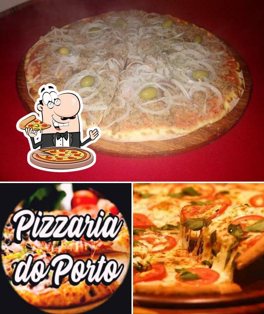 Experimente pizza no Pizzaria do Porto