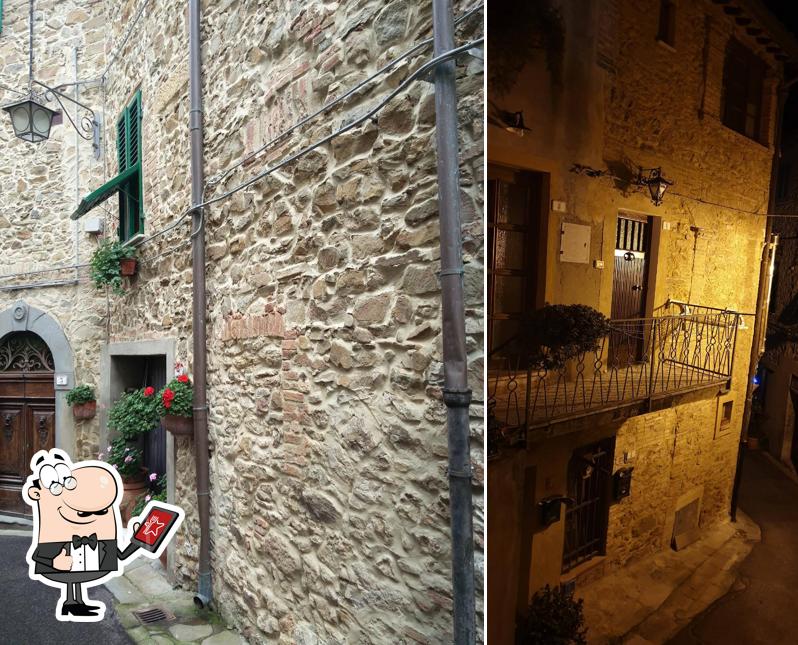 Puoi goderti l'aria fresca da seduto all'esterno di Il forno di Chianni