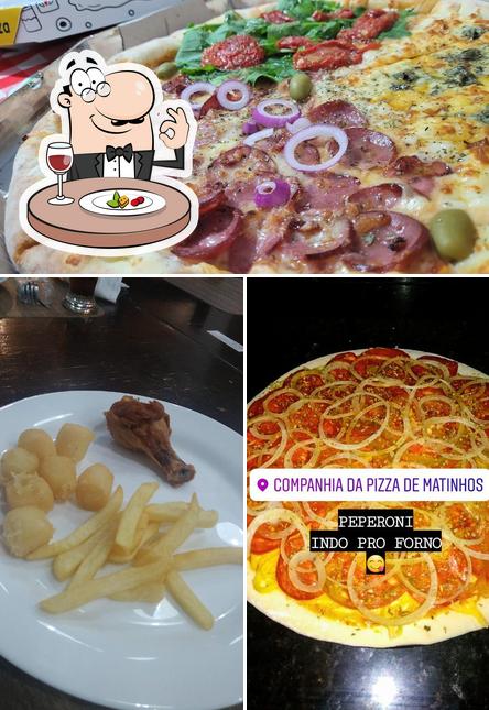 Comida em Companhia da Pizza de Matinhos