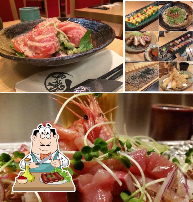 Try out meat meals at Kurotaki