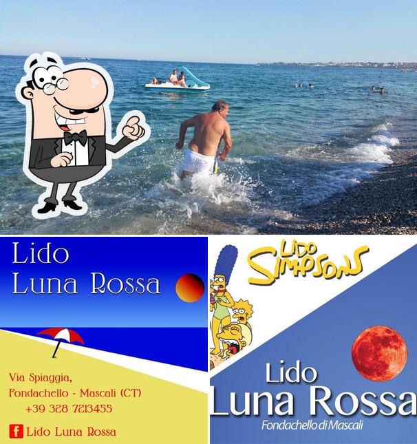 Guarda gli esterni di Lido Luna Rossa