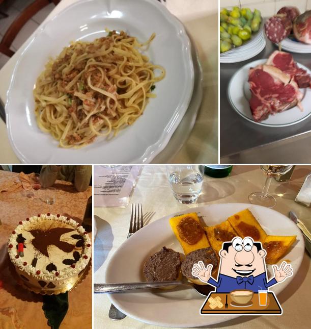 Cibo al Ristorante Gli Alberi