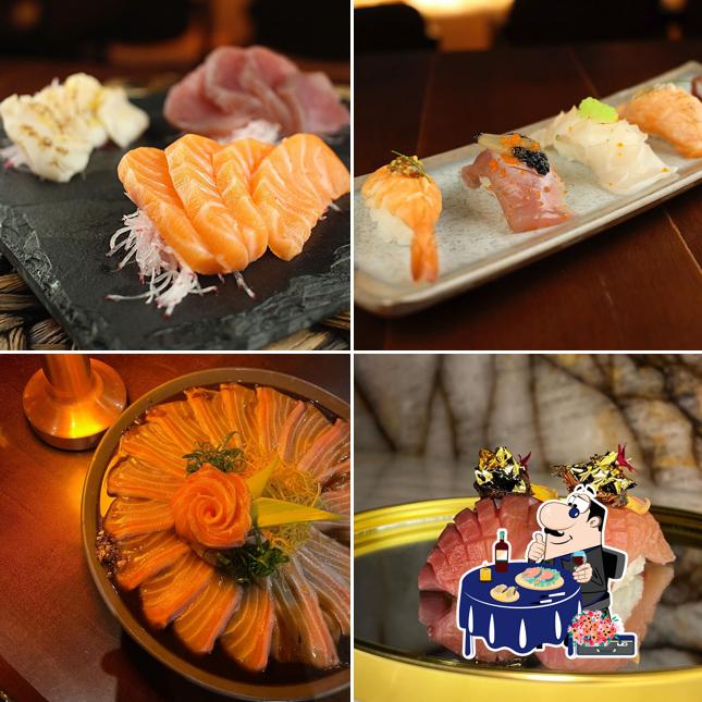 Sashimi em Soko Lounge