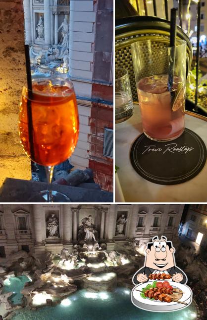 Platti al RoofTop Lounge Trevi