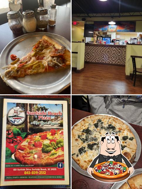 Surfside Beach Pizza, 821 Surfside Dr in Surfside Beach Restaurant menu and reviews