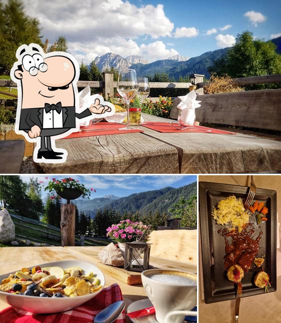 Gli interni di Osteria- B&B & Apartments Ciastel