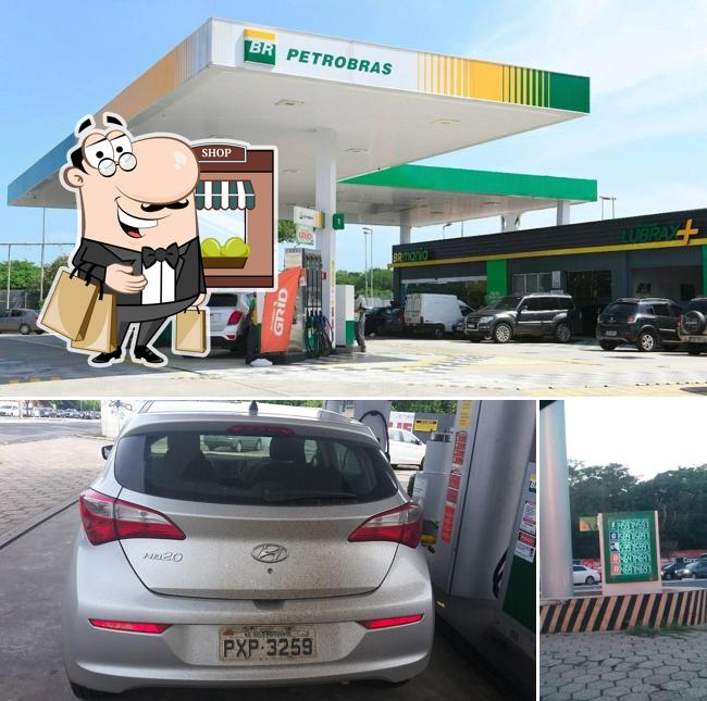 Veja imagens do exterior do Posto Petrobras