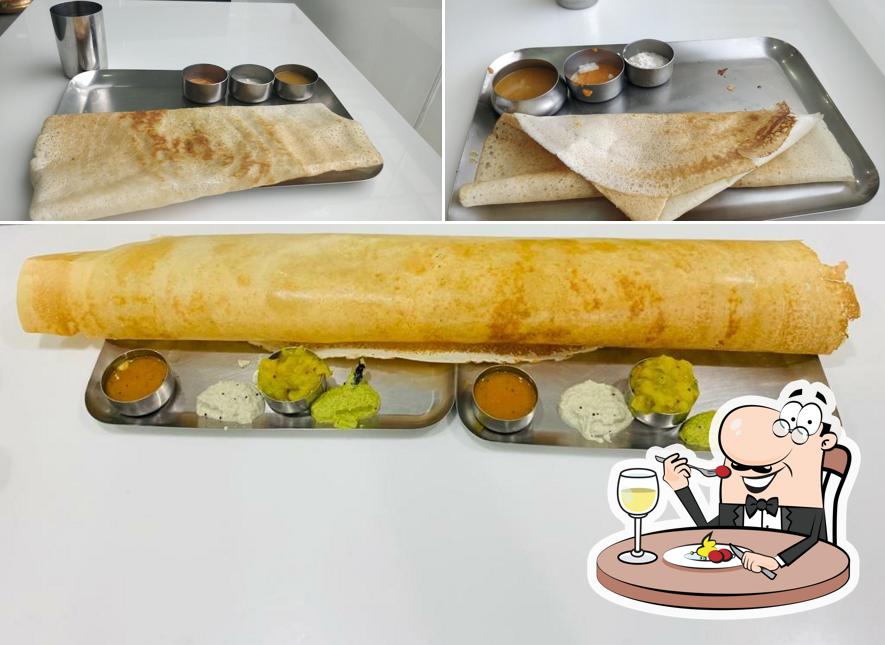 Food at Chennai Ananda Bhavan