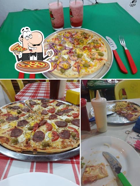 Peça pizza no Pizzaria D'gust