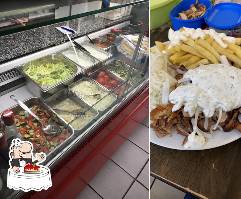 Pizzeria Ermis Döner Place bietet eine Auswahl von Süßspeisen