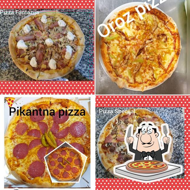 Prenez des pizzas à Restoran Oroz