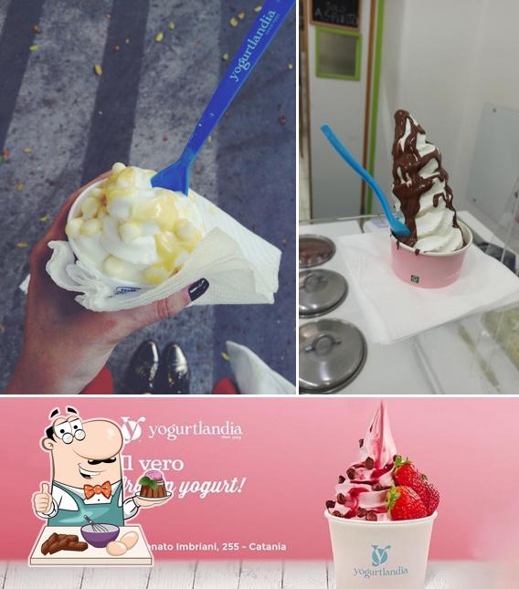 Yogurtlandia Catania serve un'ampia selezione di dolci