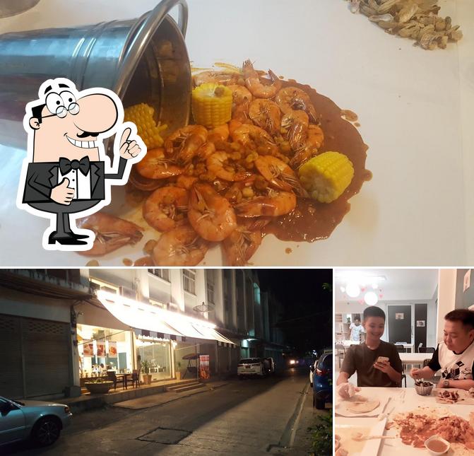 กุ้งถัง shrimp bucket by siri restaurant, Dao Rueang