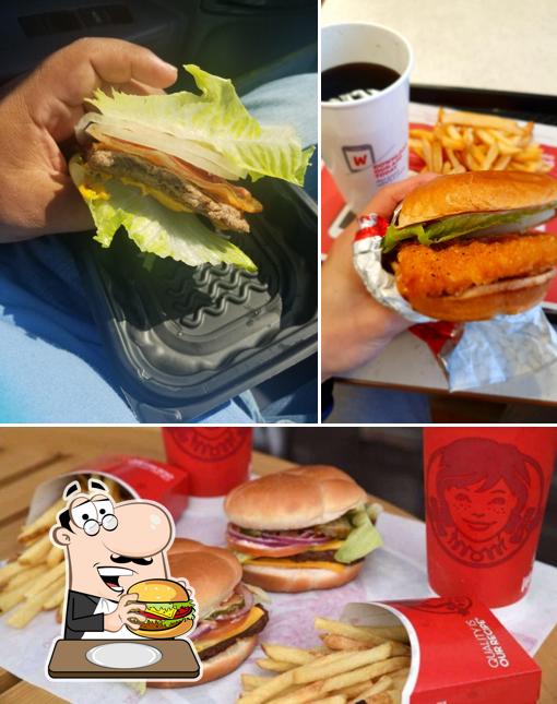 Pide una hamburguesa en Wendy's