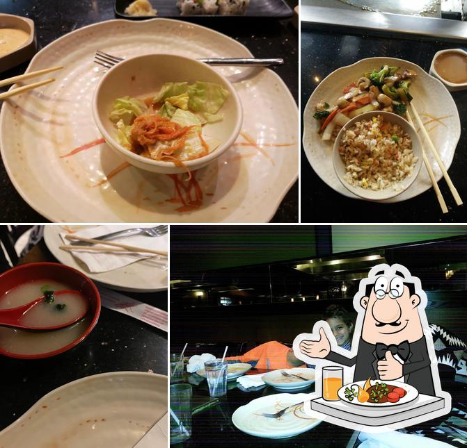 Meals at Hibachi Teppanyaki Restaurant