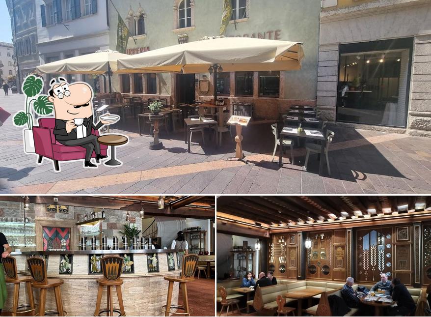 Siediti a un tavolo di Forsterbräu Trento