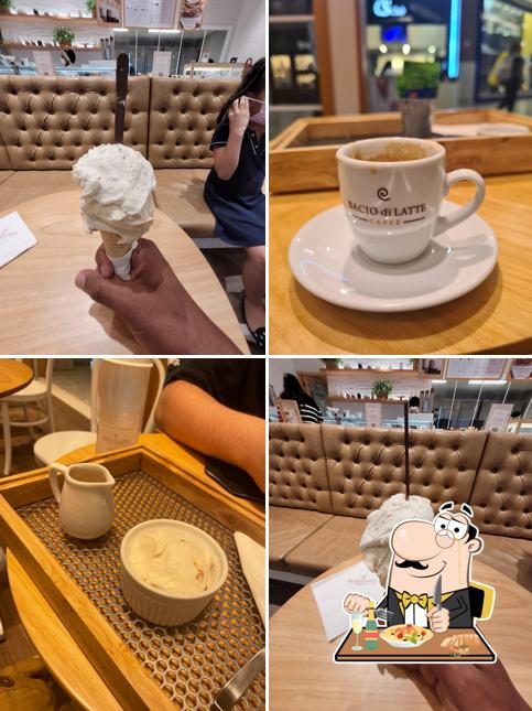 Comida em Bacio di Latte