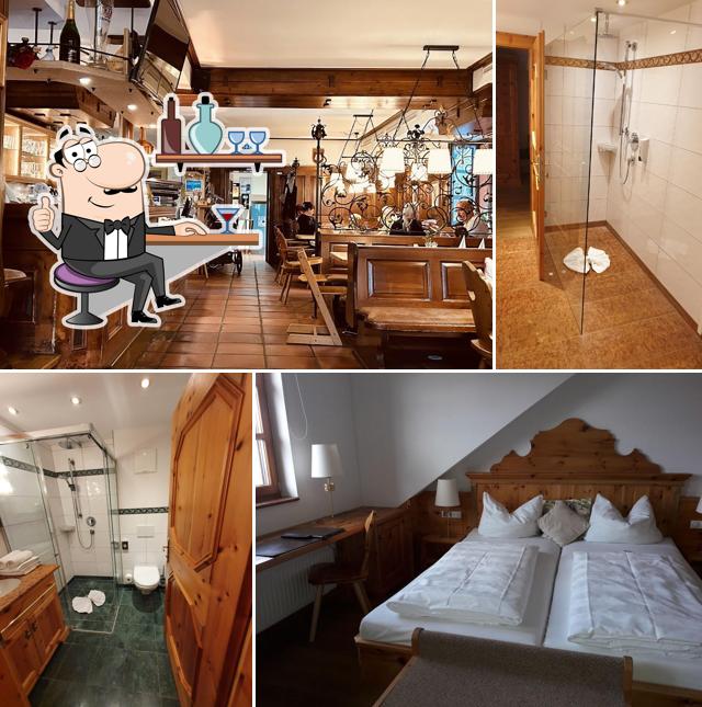 L'intérieur de Landgasthof zum Erdinger Weissbräu