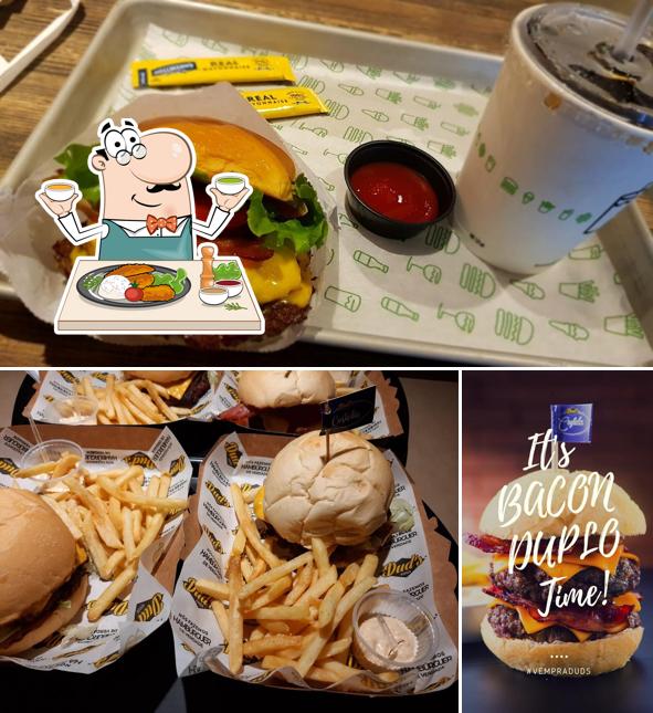 Comida em Dud's Burger