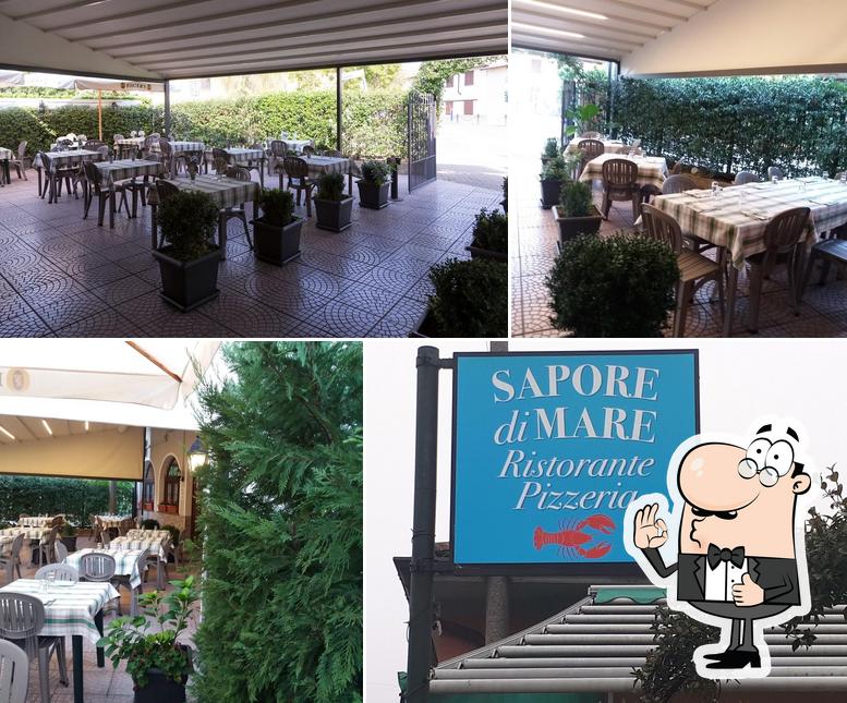 Foto di Ristorante Pizzeria Sapore di Mare con Tavoli Giardino