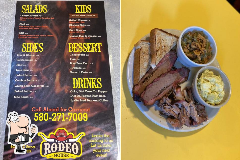 Rodeo House BBQ in Antlers Restaurant menu and reviews