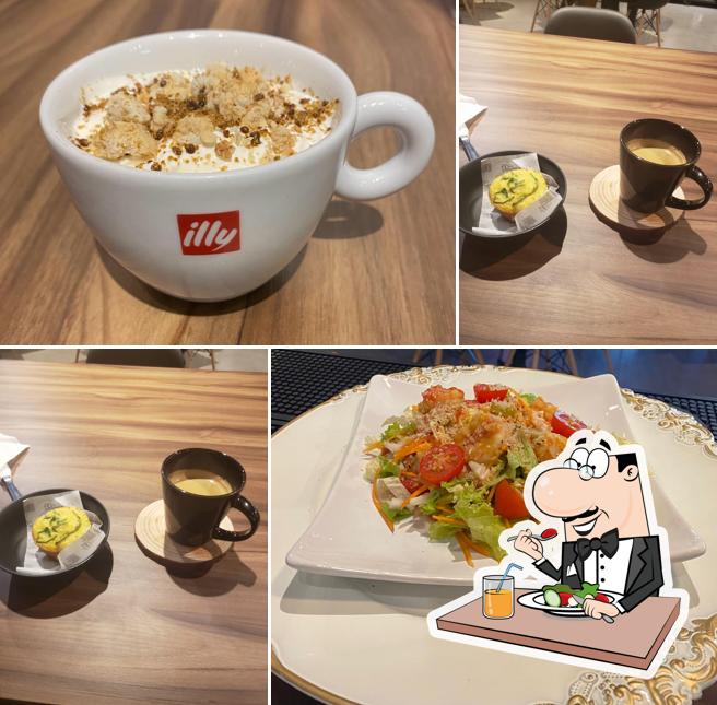 Comida em Gramophone Café