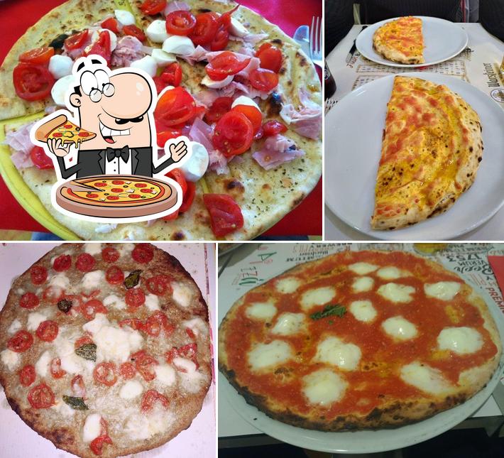 Prenditi tra le svariate varianti di pizza