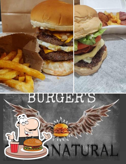 Consiga um hambúrguer no Burger's Sobrenatural