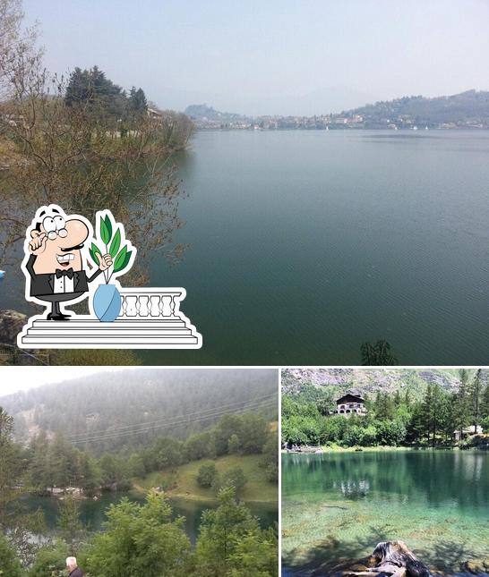 Gli esterni di Chalet SUL Lago