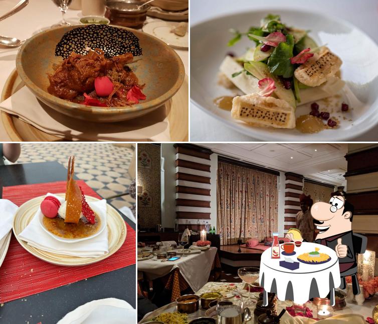 Cheese plate at The Oberoi Amarvilas, Agra