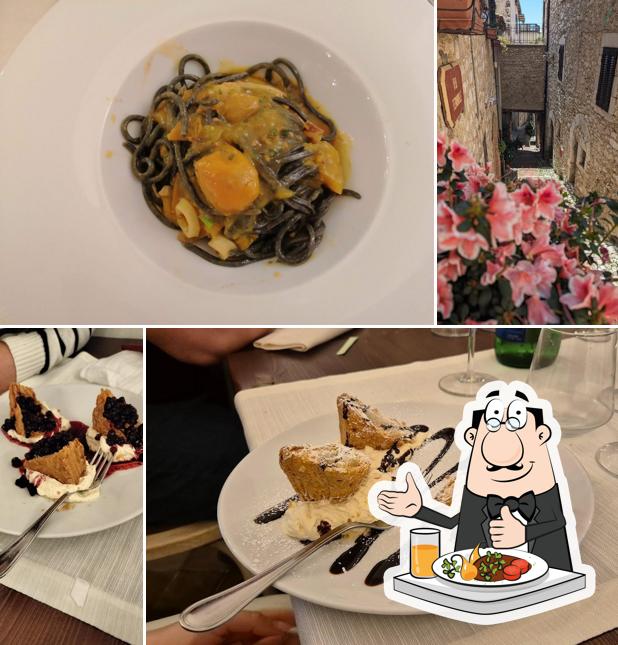 Cibo al Ristorante Domus Hernica