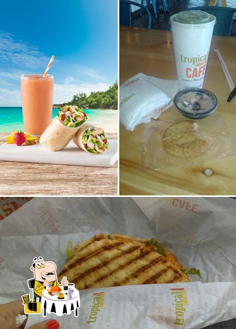 Meals at Tropical Smoothie Cafe