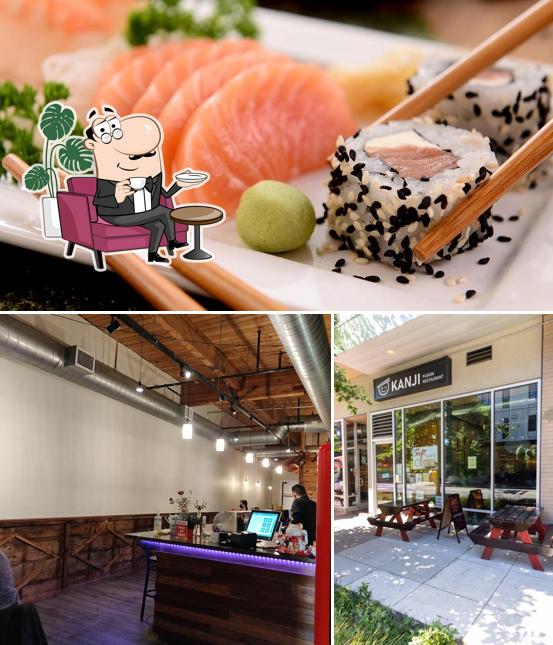 Kanji Fusion Restaurant se distingue por su interior y comida