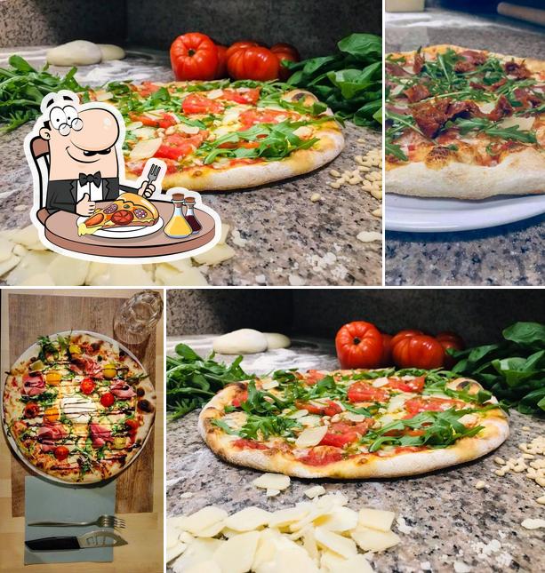 Choisissez des pizzas à L' Aparté