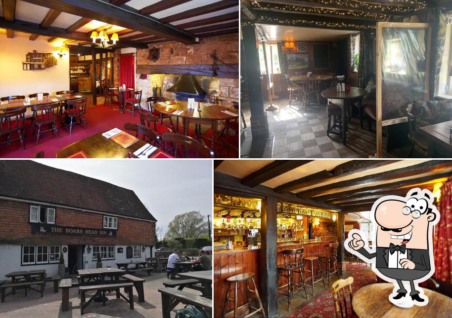 The Boars Head Inn Crowborough in Crowborough British restaurant menu
