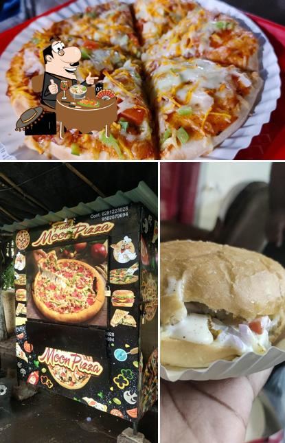 Food at FULL MOON PIZZA