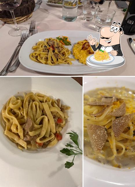 Spaghetti alla carbonara al Hosteria De Mendoza Di Rose Maria Elisa Ristorante