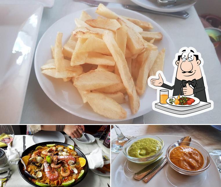 Food at Restaurante El Pescador