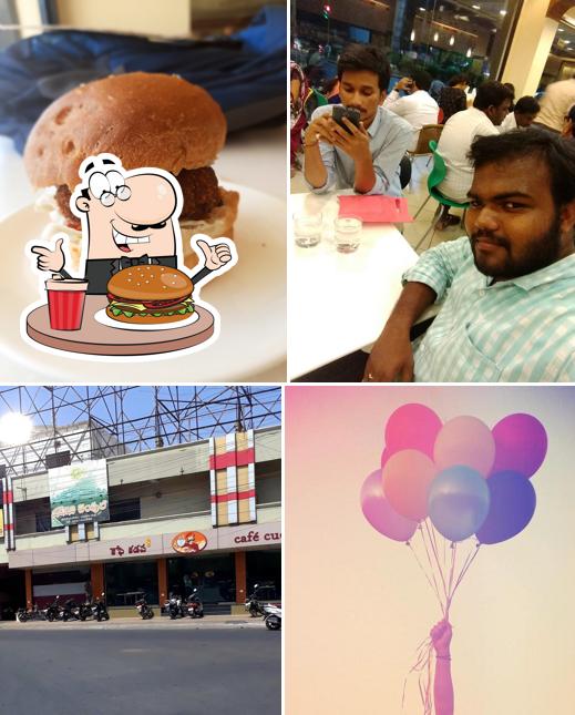 Cafe Cuddapah’s burgers will suit a variety of tastes