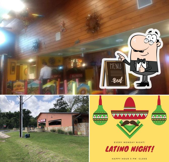 El Patio Mexican Restaurant, Shreveport, Forbing Rd Carta del