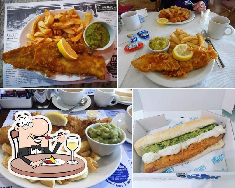Downey’s Fish & Chips in Seaham Restaurant menu and reviews