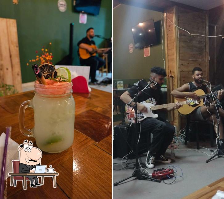 Veja imagens do interior do Garnion Comida e Bar