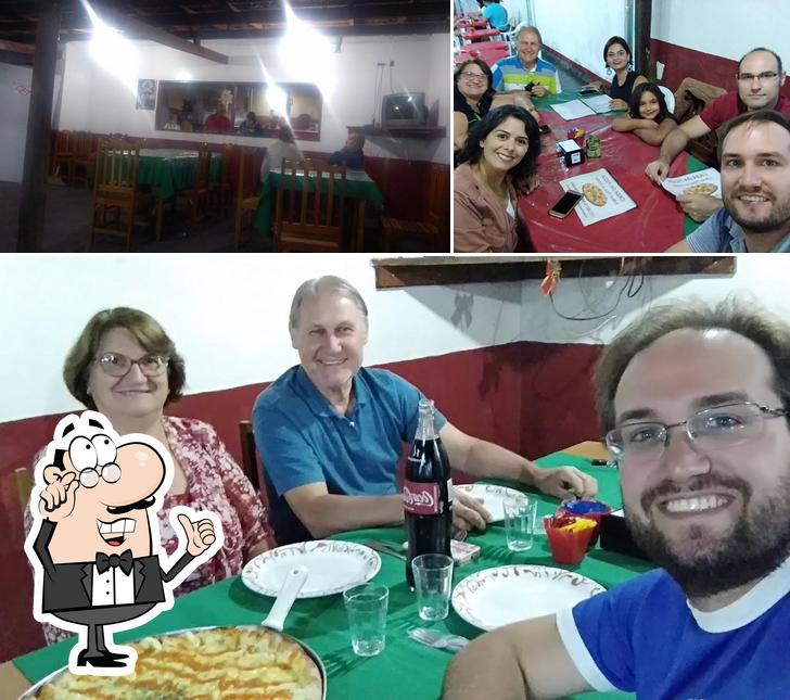 O interior do A Casa da Pizza