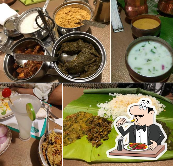 Meals at Andhra Ruchulu, JP Nagar