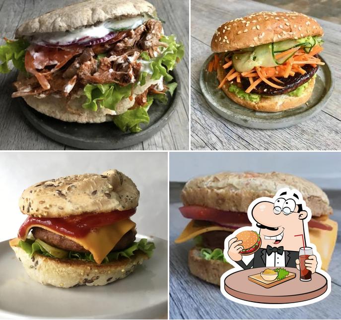 Essayez un hamburger à La Casa Veg