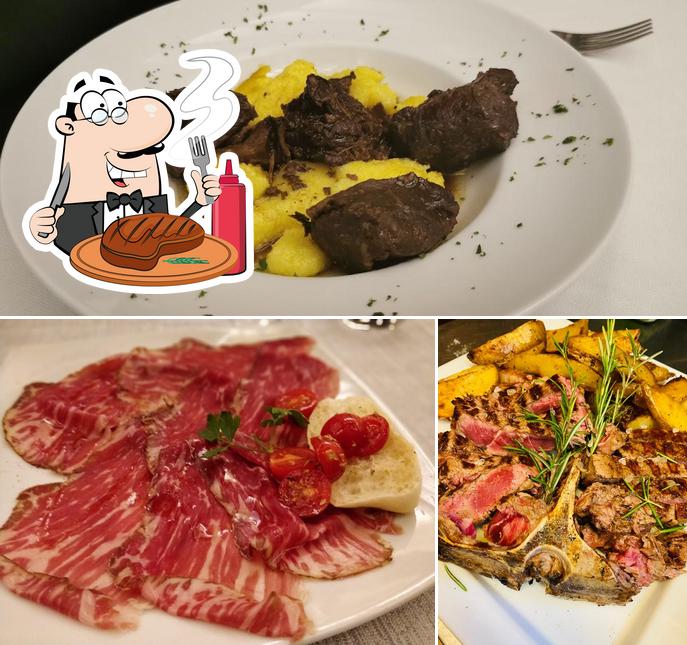 Prenditi i piatti di carne a Ristorante Al Bistrot