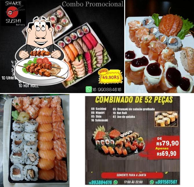 Comida em Shake Sushi Delivery