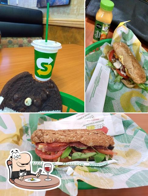 Comida em Subway