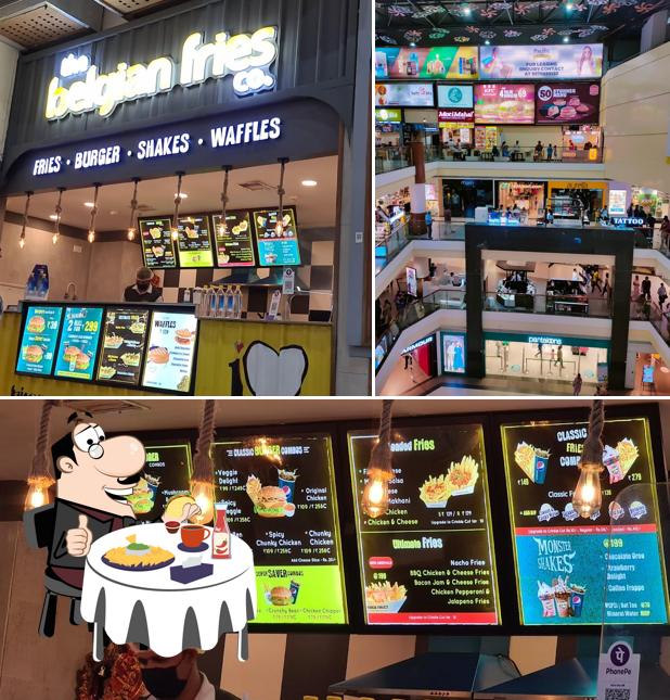 The Belgian Waffle Co., Dehradun, Pacific Mall Restaurant menu and